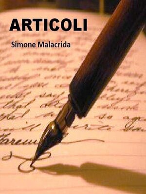 cover image of Articoli
